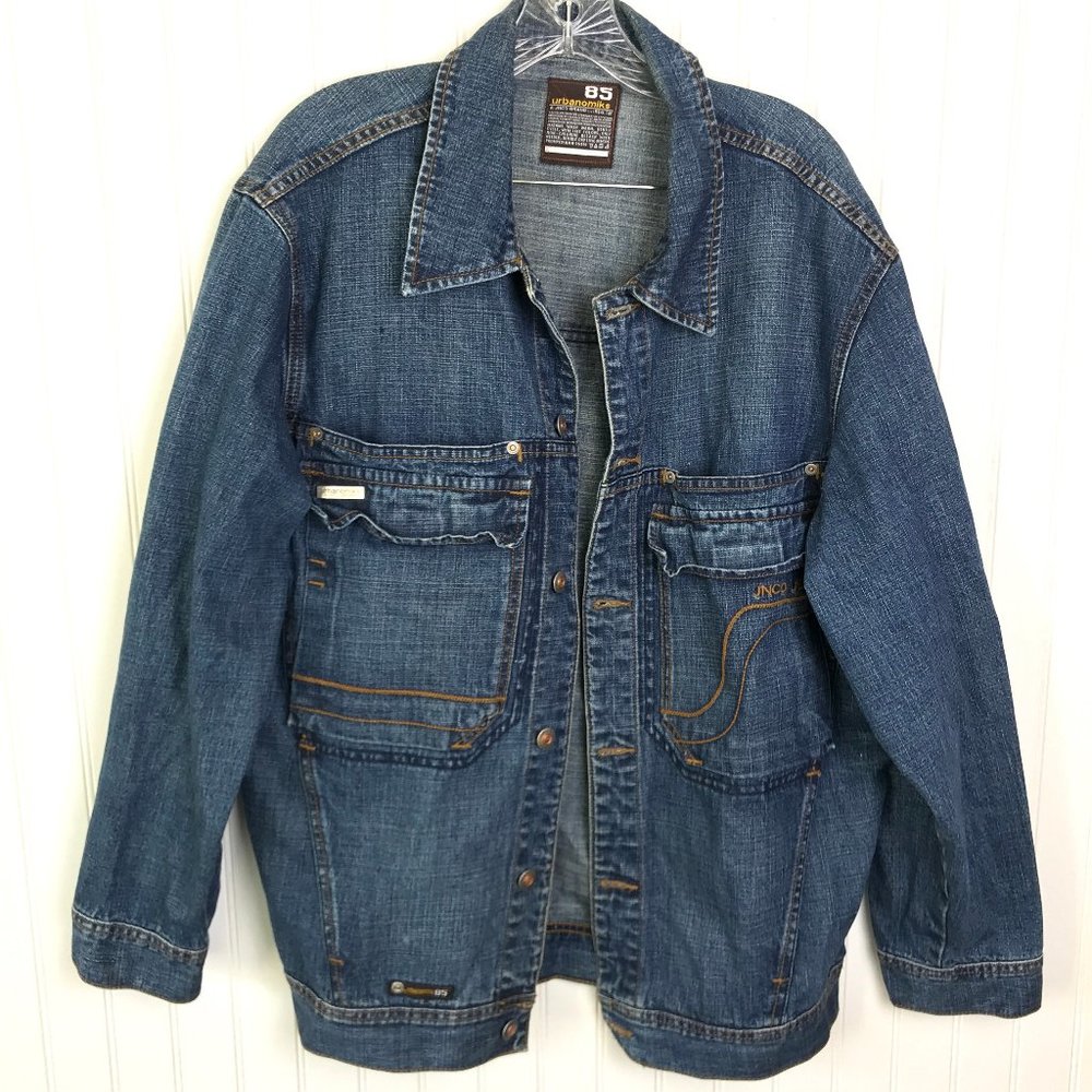 URBANOMIKS JNCO Vintage Jean Blue Denim Jacket L